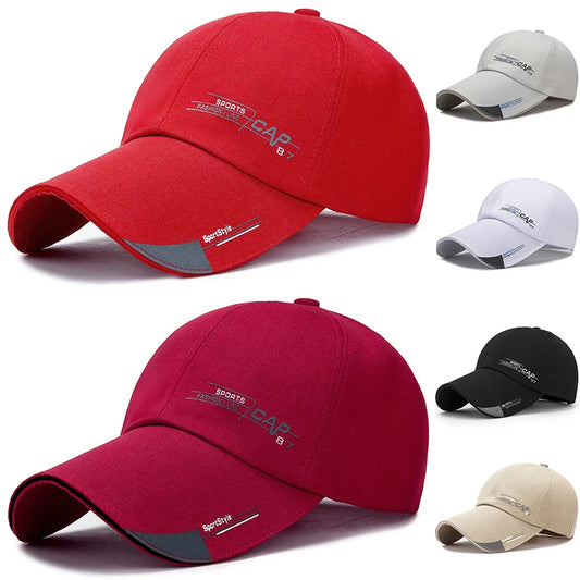 Outdoor Sunscreen Sports Men's Caps Fashion Canvas Unisex Baseball Caps Simple