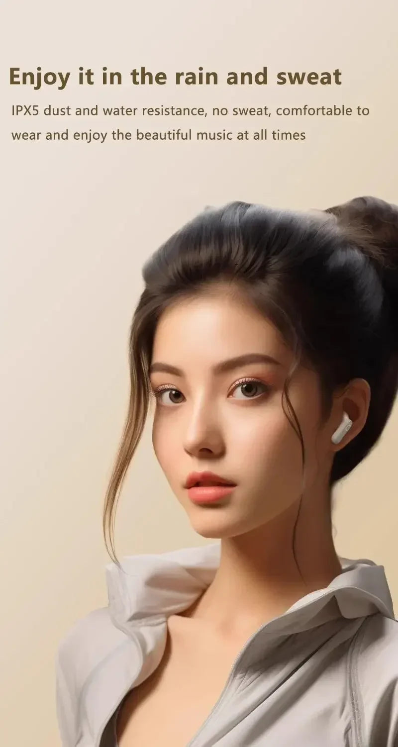 Mini Comfortable Noise-cancelling True Wireless Bluetooth Headphones With High Sound Quality Bluetooth 5.4 Earphones NEW 2025