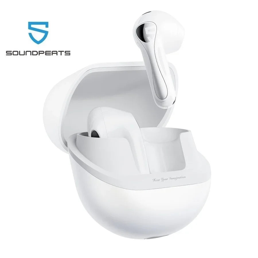 SoundPEATS Air5 Lite Bluetooth V5.4 Earbuds LDAC Hi-Res Audio Wireless Earphone, 13mm Driver, IPX5 Waterproof,Multipoint Pairing