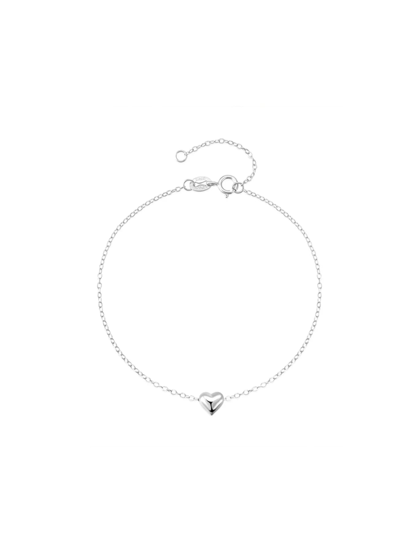 CANNER Real S925 Sterling Silver Mini Zircon Flower Pendant Bracelet Chain for Women's Fine Jewelry Gifts Gold Bracelets Bangles