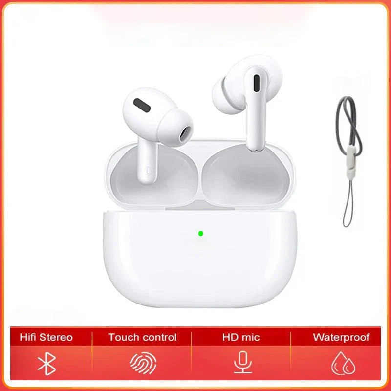 Wireless Earbuds TWS Bluetooth Headphones Deep Bass Stereo Sound Ear Buds Wireless Waterproof in-Ear Earphones with Mic,