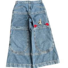 JNCO Jeans: Y2K Harajuku Hip Hop Baggy Jeans