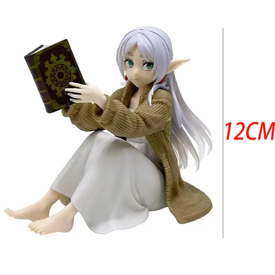 Frieren Beyond Journey's End Frieren Anime Figure Desktop Cute  no night-suit Frieren Action Figure  Figurine Model Doll Toy