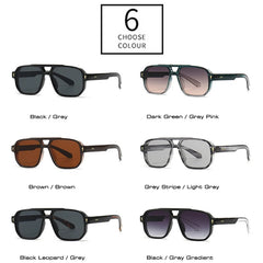 Sunglasses for Women: Gradient Shades Fashion Brand Designer Rivets