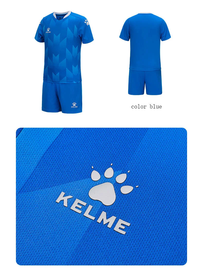 KELME Custom Kids Soccer Jersey Goalkeeper Soccer Jerseys Team Suis Short-sleeve Training Breathable Boys football  8251ZB3003