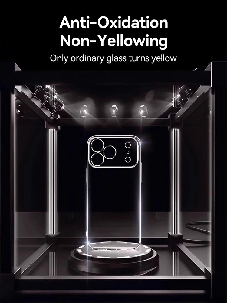 Joyroom Clear Case For iPhone 17 Pro Max Anti-drop Transparent Cover Non-yellowing Shockproof Ultra Slim Cover Screen Protection