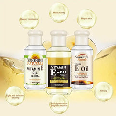 Natural Vitamin E Oil Natural Plant Essential Oils Nourishing Plant-Based Organic Facial Oil Massage Face And Body Oil 75ml