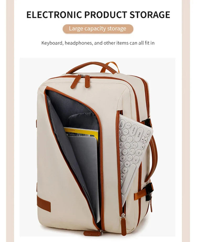 Backpack for Men and Women, New Style, Simple Business Computer Backpack, Outdoor Large-Capacity Travel Bag, Student School Bag for Boys
