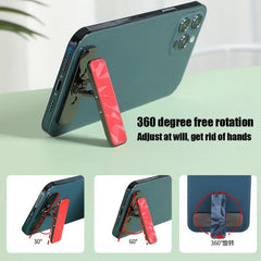 Mini Phone Holder 360° Rotating Invisible Metal Folding Phone Buckle