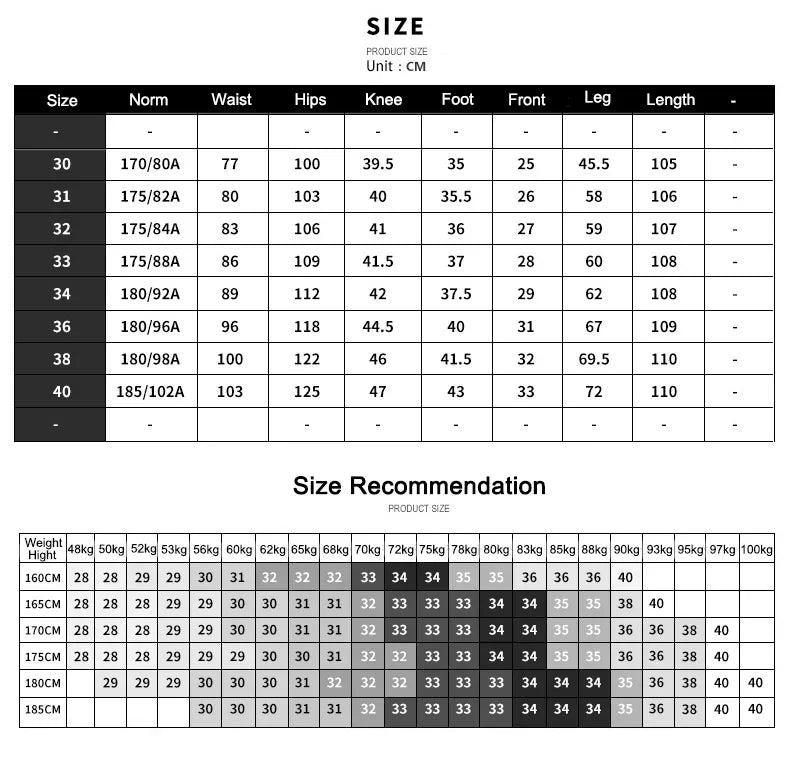 Spring Men's Trousers Fashion Casual Slim Business Office Pants Male