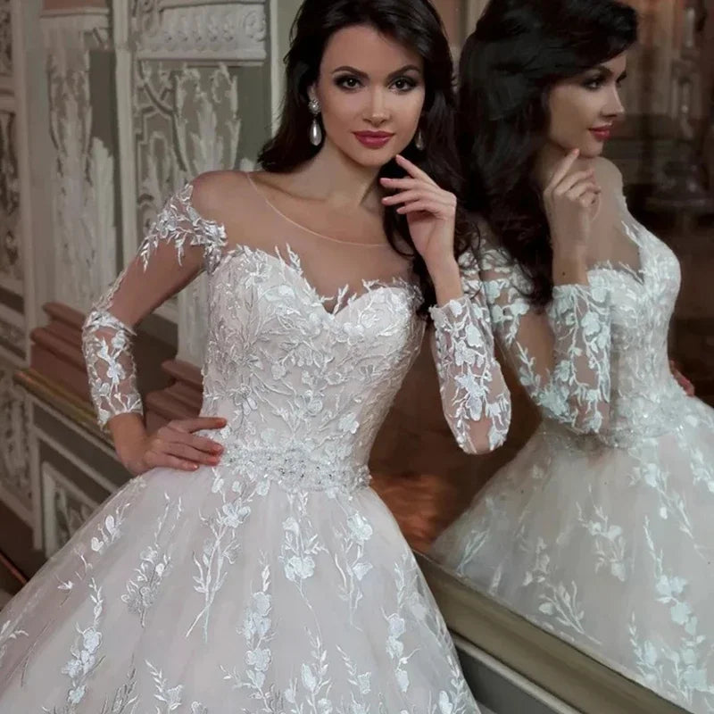 White Bridesmaid Dresses: White Women's Wedding Dresses Robe Bridal Gowns Lace