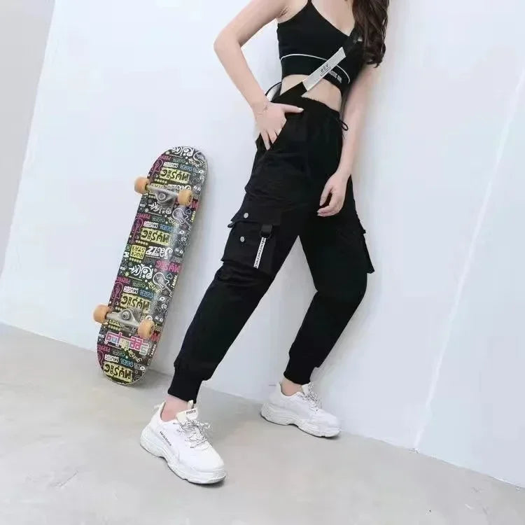 Joggers Womens Casual Sports Sweatpants Girls Hip Hop Streetwear Female Jogging