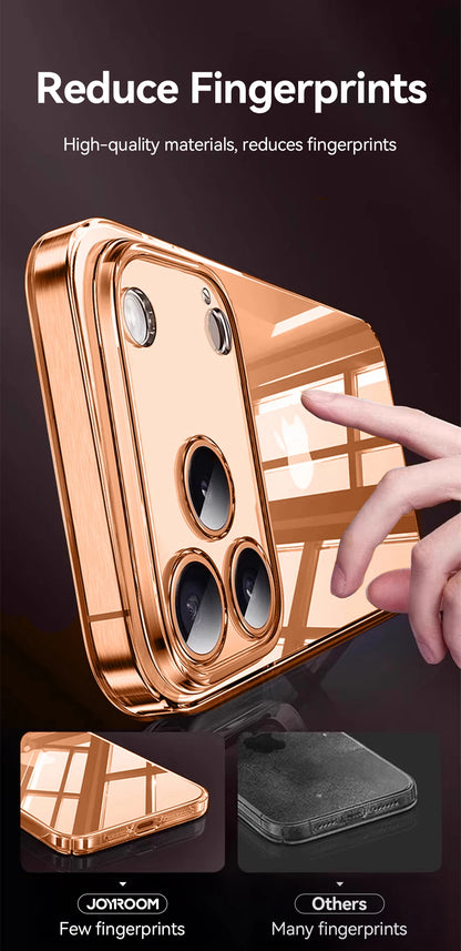 Joyroom Clear Case For iPhone 17 Pro Max Anti-drop Transparent Cover Non-yellowing Shockproof Ultra Slim Cover Screen Protection