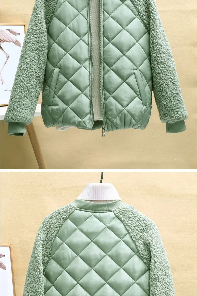 Down Cotton Jacket Female Short Coat Autumn Winter Women's Hooded Loose