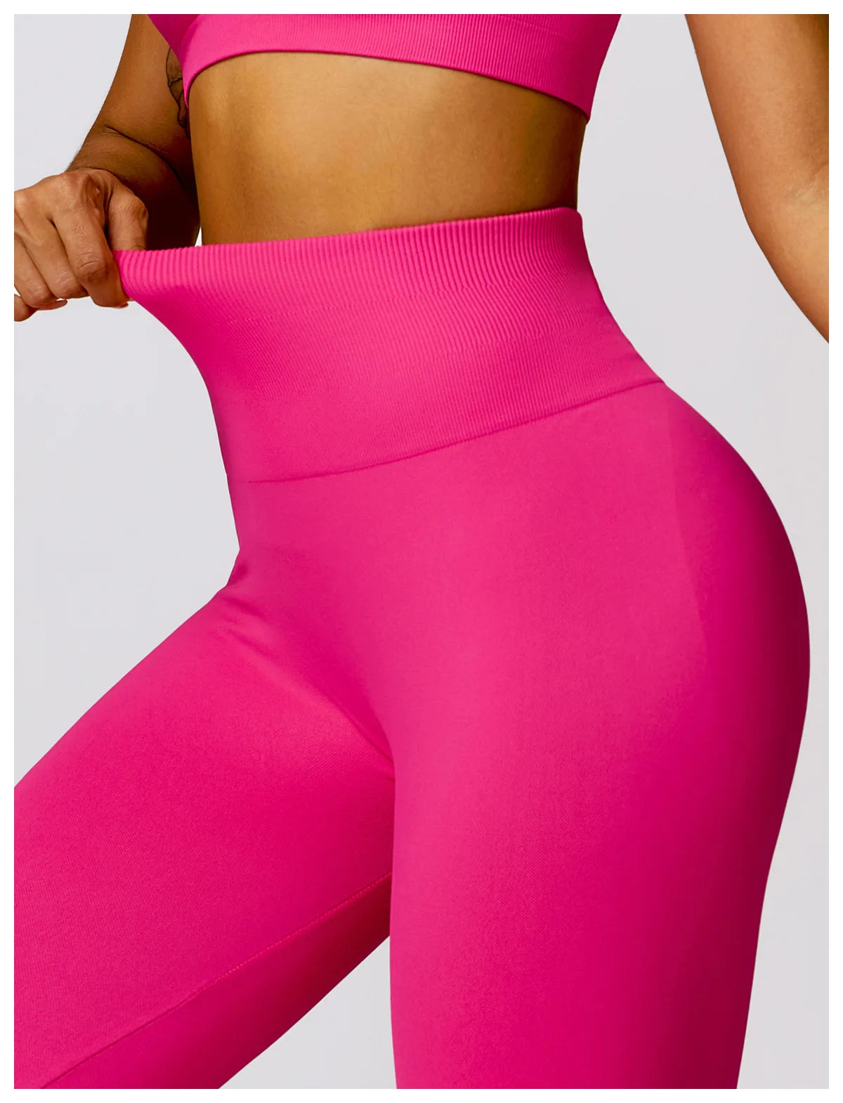 Seamless Flared Leggings Scrunch Sports Leggings Women Gym Yoga Flared Pants