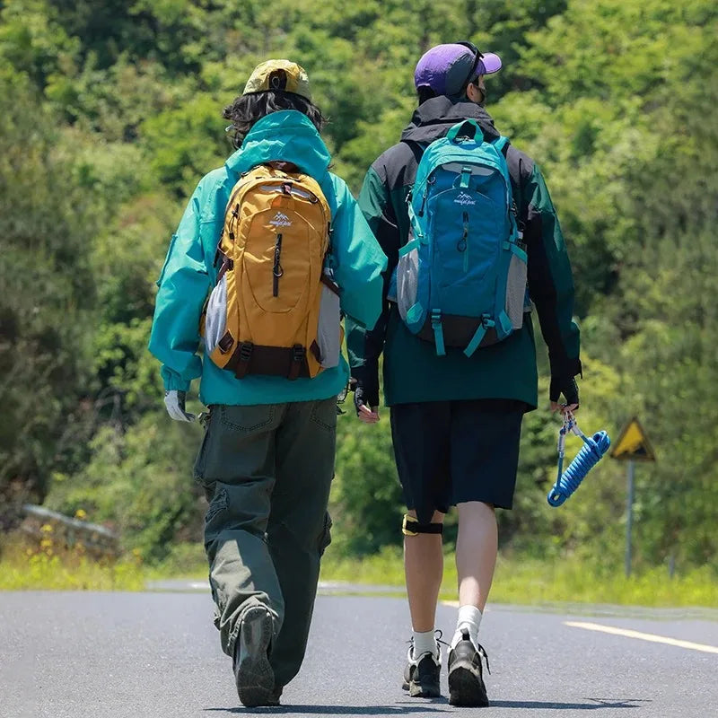 Outdoor Hiking Rucksack Backpack Mountaineering Bag for Men Women Sports Trekking Backpack Light Travel Camping