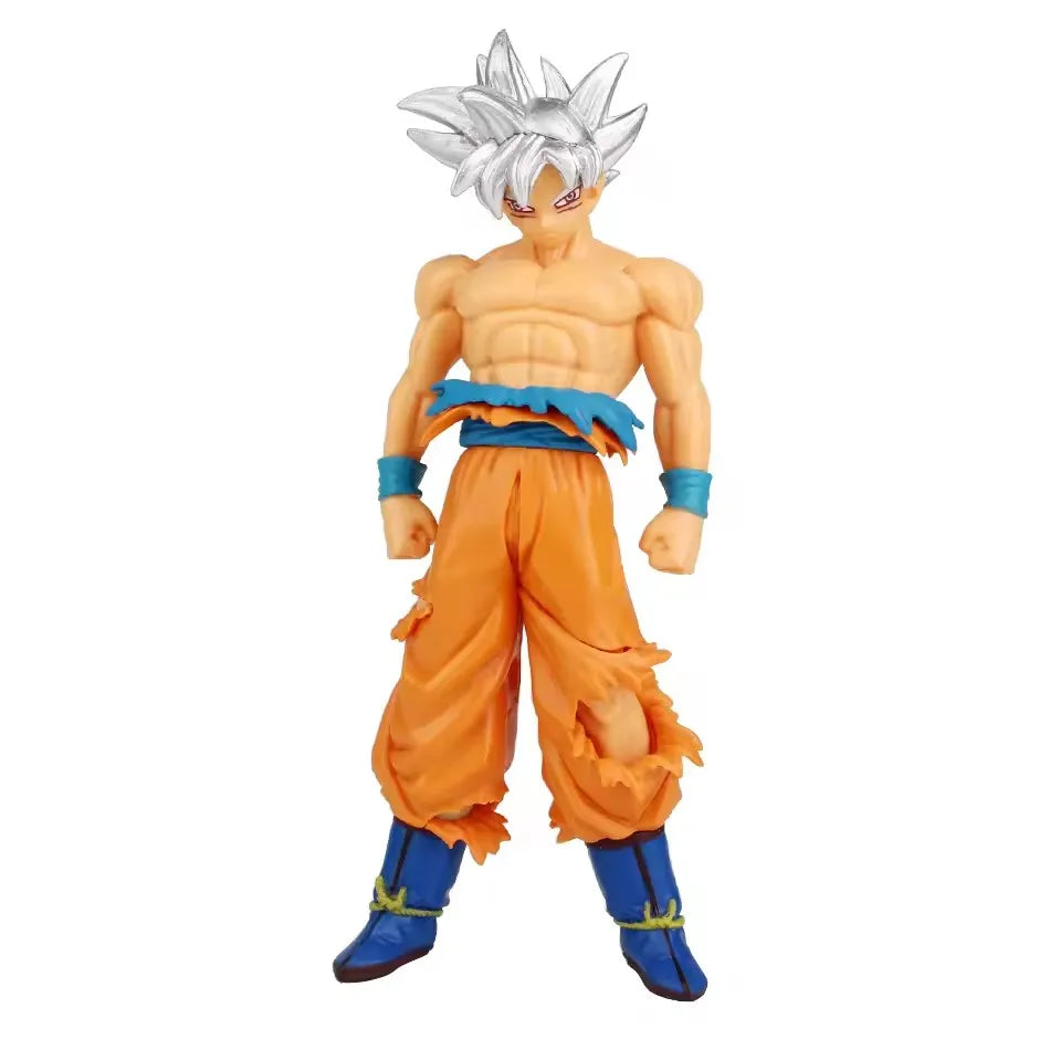 Anime Dragon Ball Z Super Saiyan Son Goku Broly Vegeta Anime Action Figure Model Christmas Gifts Collectible Figurines for Kids