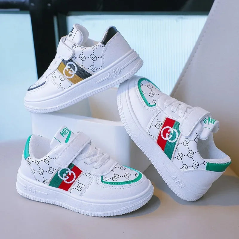 Children's Shoes Light Sneakers White Girls Boys Breathable Toddler Shoes Kids