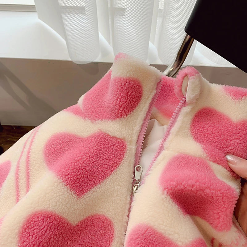 Girls Jacket Keep Warm Outerwear Fashion Little Princess Christmas Coat Kids Clothes