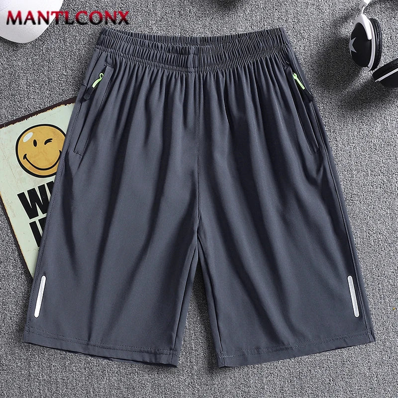 Summer New Joggers Men Shorts Quick Dry Sports Running Shorts Men Fashion Breathable Elastic Waist Board Short Pants Male Bottom
