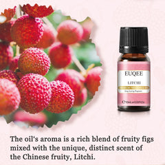 10ml Sweet Fruity Fragrance Oil For Diffuser DIY Soap Candle -Mango Strawberry Cherry Apple Litchi Pineapple Aroma Oils