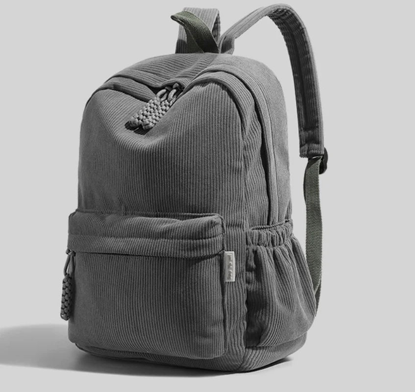 Personalized Backpack 2025 Soft Schoolbag shoulder straps Large Capacity Custom Unique Name Embroidered Corduroy Special Design