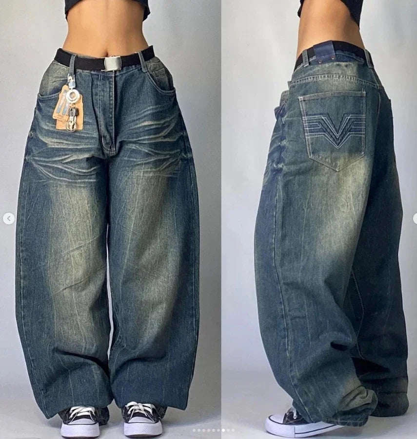 Y2K Pants: JNCO Jeans |  Unisex Joker Jeans