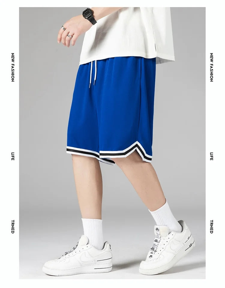 Men's Mesh Sports Shorts Basketball Fitness Speed Dry Running Breathable Shorts