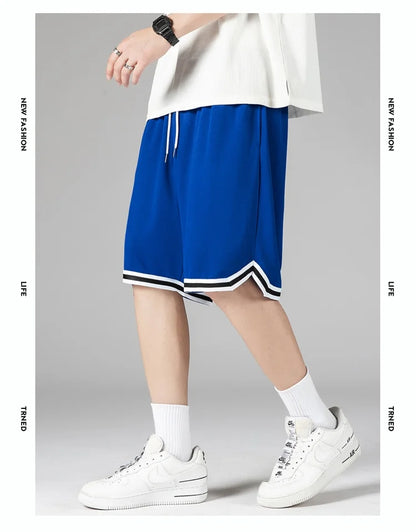 Men's Mesh Sports Shorts Basketball Fitness Speed Dry Running Breathable Shorts