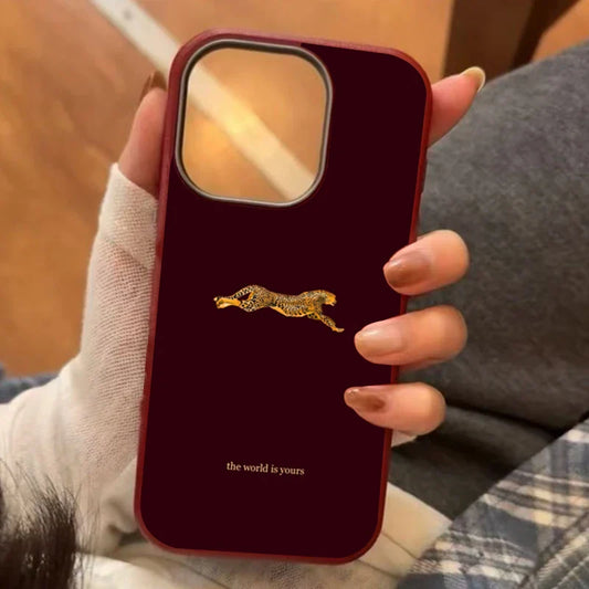 Fashion Leopard Litchi texture Case For iPhone 17 16 11 13 12 14 15 Pro Max XS X XR 7 8 Plus 16E 16 17 Pro Business Style Cover