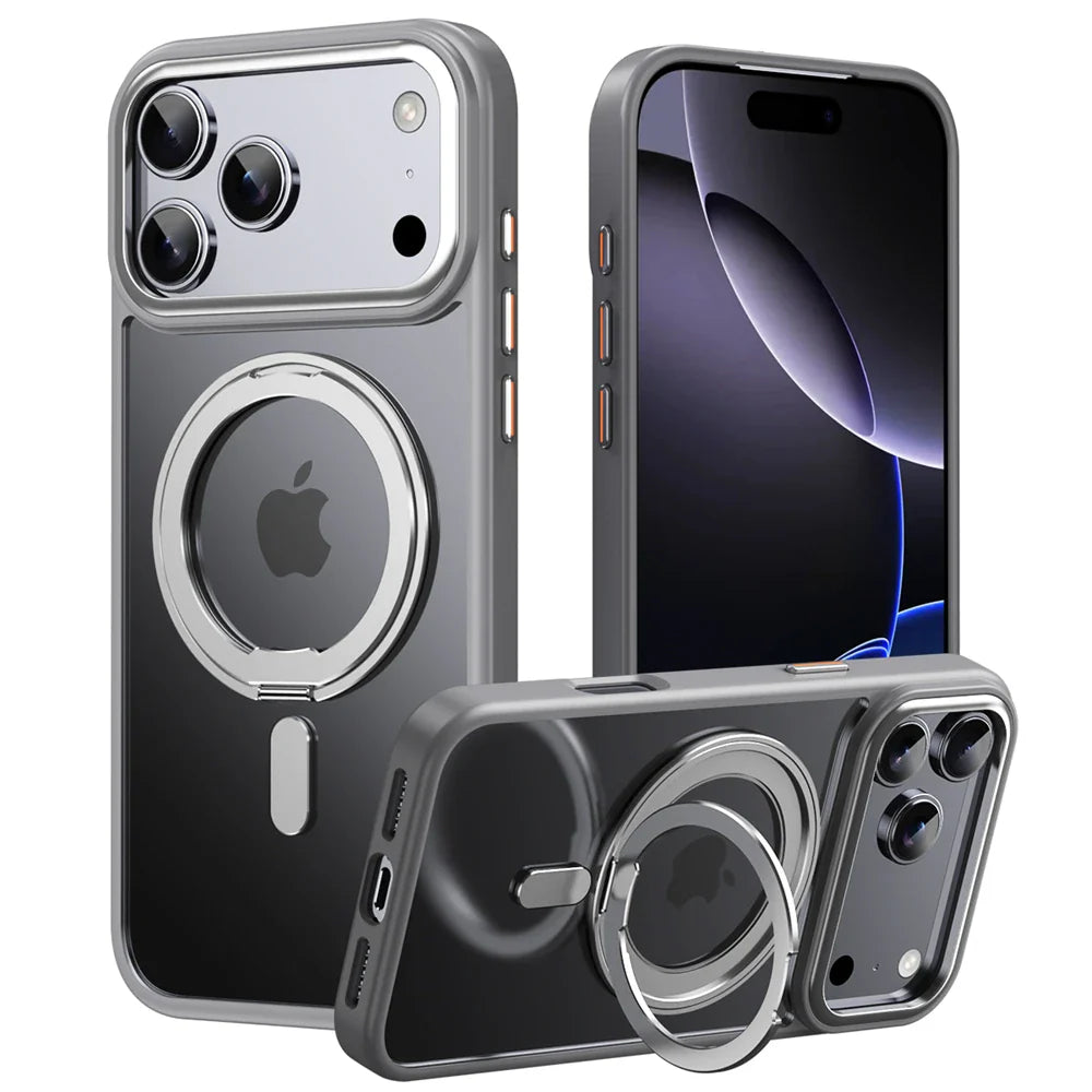 Magnetic Case for iPhone 17 Pro Max Case for iPhone 17 Air  17pro Macsafe Case Shockproof and Dropproof Hard Acrylic Case