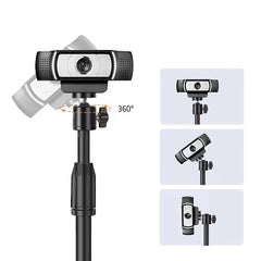 360 Degree Webcam Support Stand Desktop Webcam Tripod