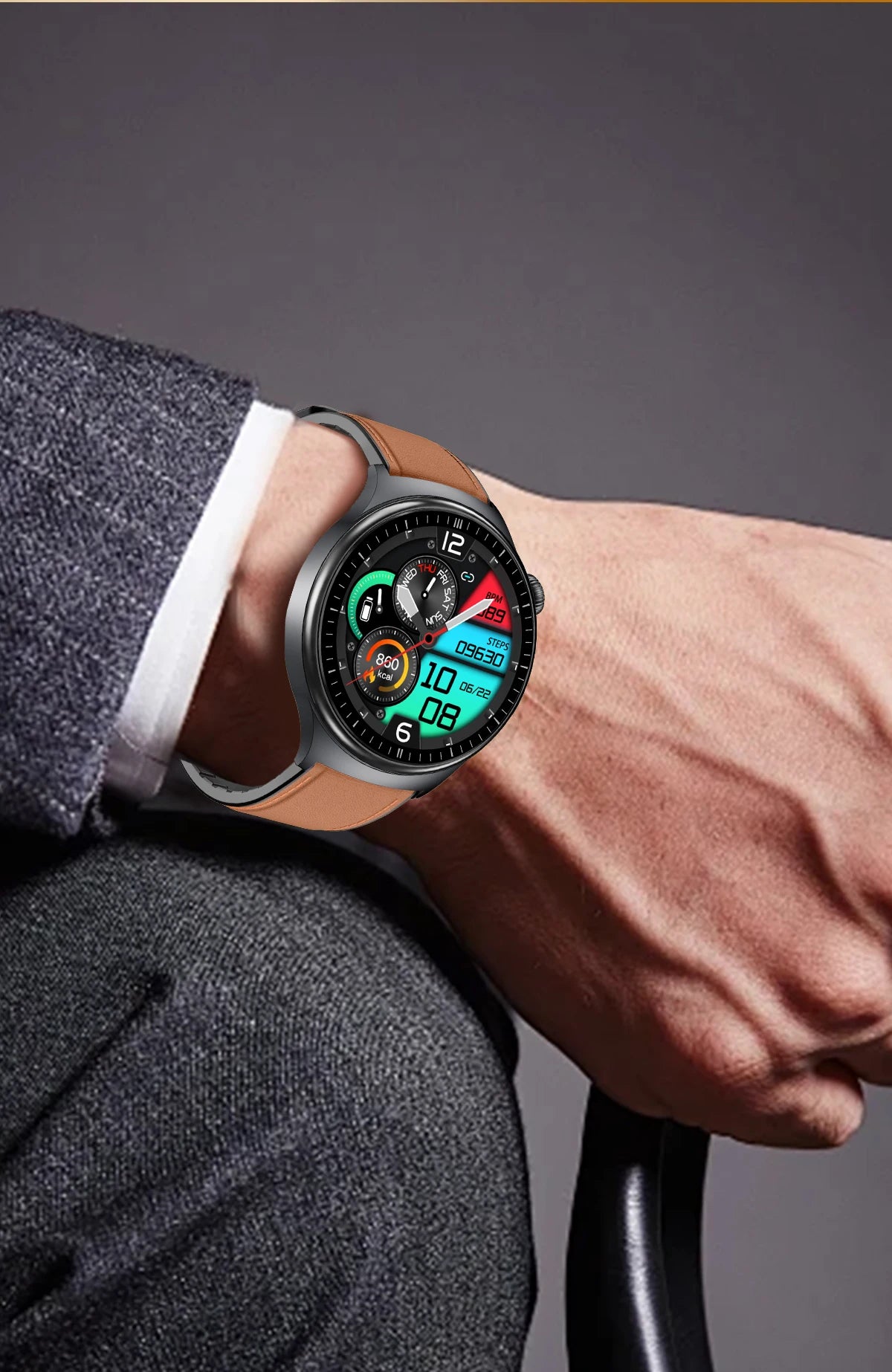 New Upgraded Health Monitoring Uric Acid Blood Pressure Blood Oxygen Heart Health Check Smart Watch ECG smart watches Man 2025