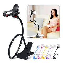 Universal Lazy Bracket Mobile Phone Holder Gooseneck Stand Stents Flexible Bed Desk