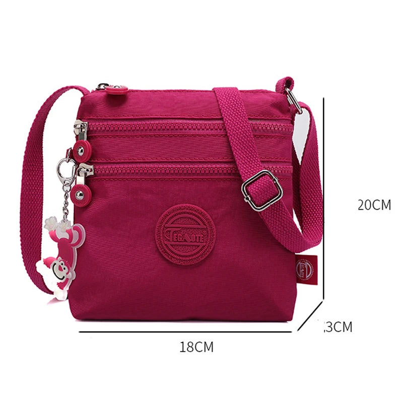 Women Shoulder Crossbody Bags Nylon Purse Luxury brand Messenger Bag