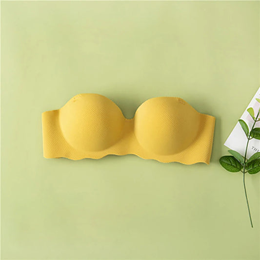 Comfortable Seamless Women Bra Breathable Solid Color Underwear Fashion