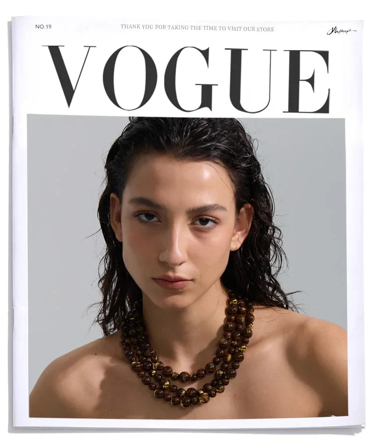 Yhpup Arrivals Handmade Jewelry Simulated Pearls Round Beads Chain Layered Necklace Earrings Stainless Steel Flower Chic Jewelry