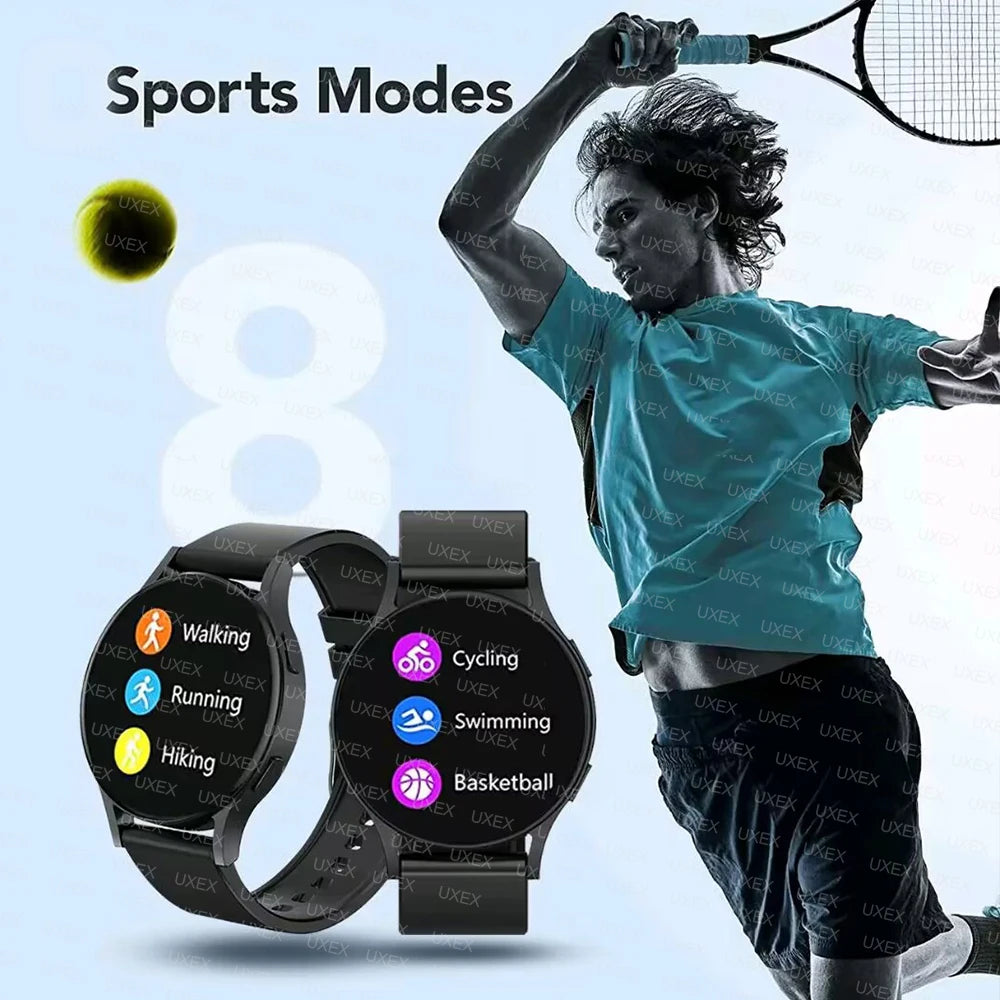 For Classic Smartwatch App Control Men Sports Health Tracking Notification Reminder Bluetooth Call Alarm Clock Smart Watch 2025