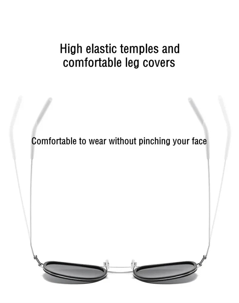 2025 Denmark Sunglasses For Women Gafas Men UV Protection Ultra-light Polarized Glasses 8205 Pilot  No Screw With Original Box