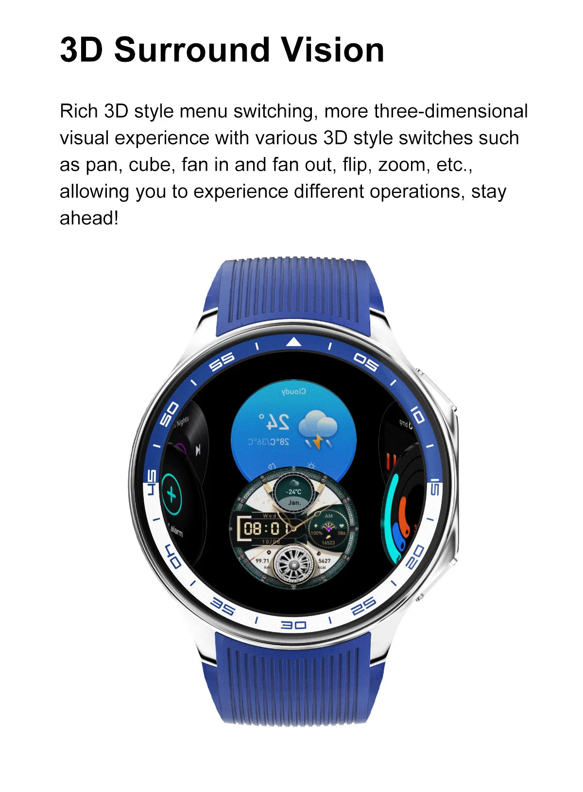 2025 Men High-End Business Watch For IOS OPPO Watch X 4G Large Memory Video playback Smartwatch Sport Fitness Waterproof Watches