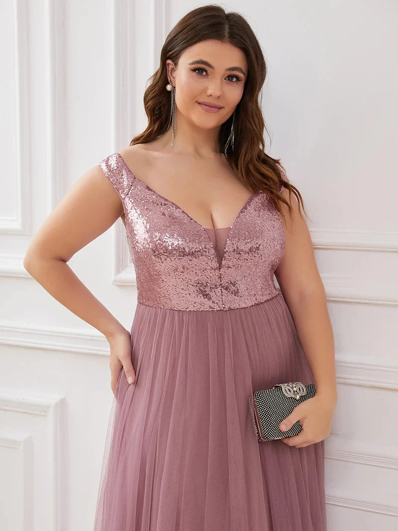 Homecoming Dresses: Women's Dresses Long A-LINE V-Neck Sleeveless Prom
