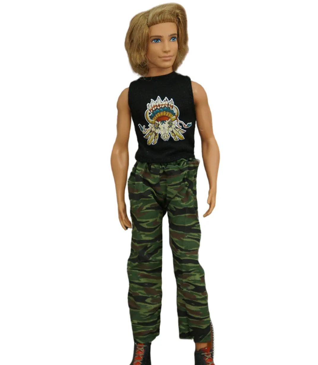 Quality 1/6 Doll Clothing Casual Wear Handmade Clothes Outfit For 29CM Ken Prince Doll Accessories DIY Doll Suits Coat Decors