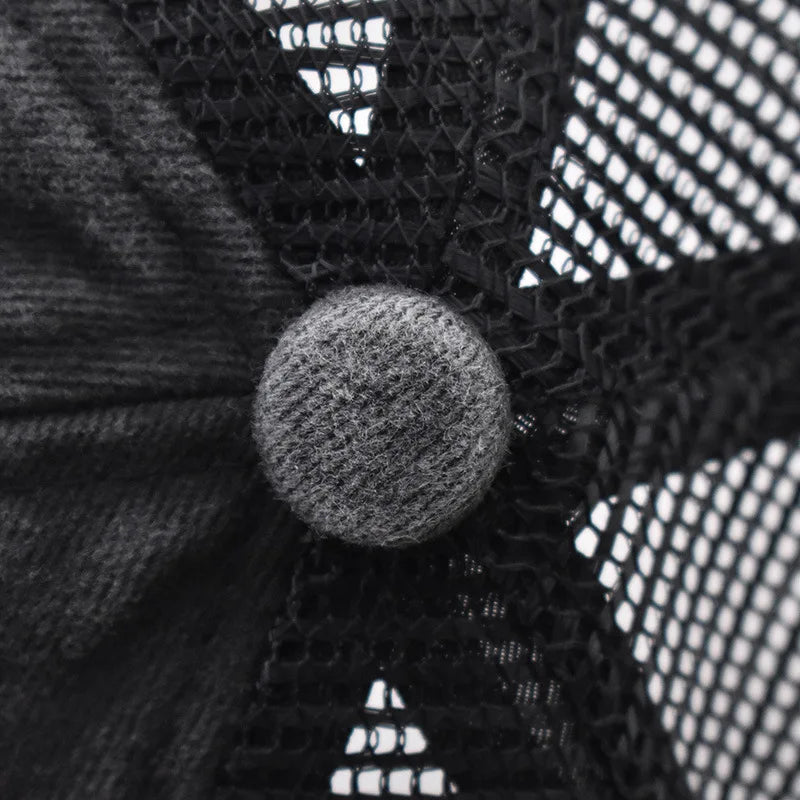 Washed Cotton Mesh Breathable Baseball Cap Made Old Ripped Light Board Caps Men and Women Tide Spring and Summer Vintage Hat