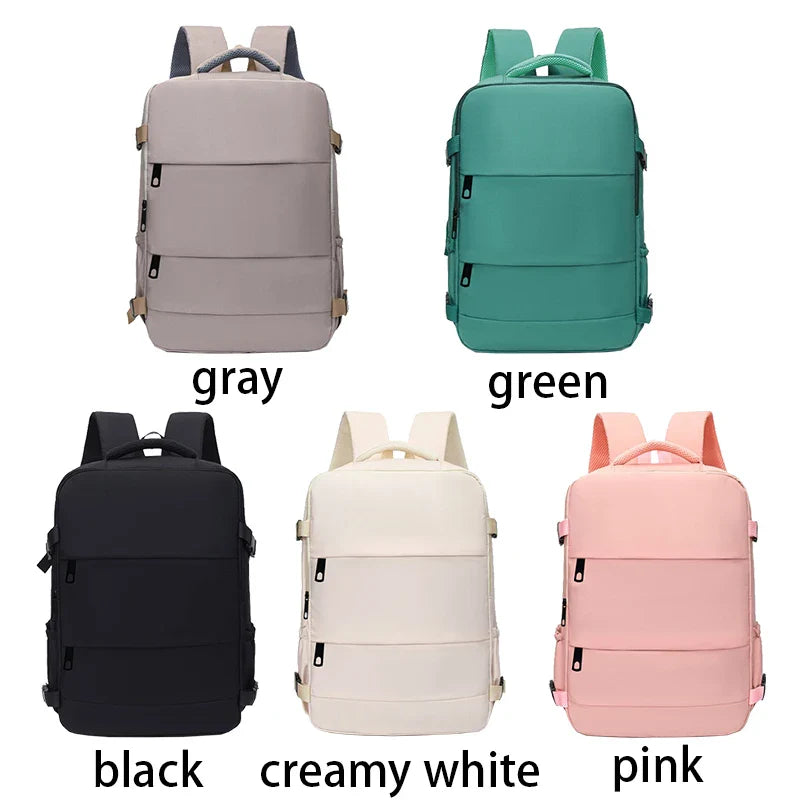 Graceful Stylish Multi-color Backpack Adjustable-strap Lightweight for Commute Daily Use Casual Functional Bag