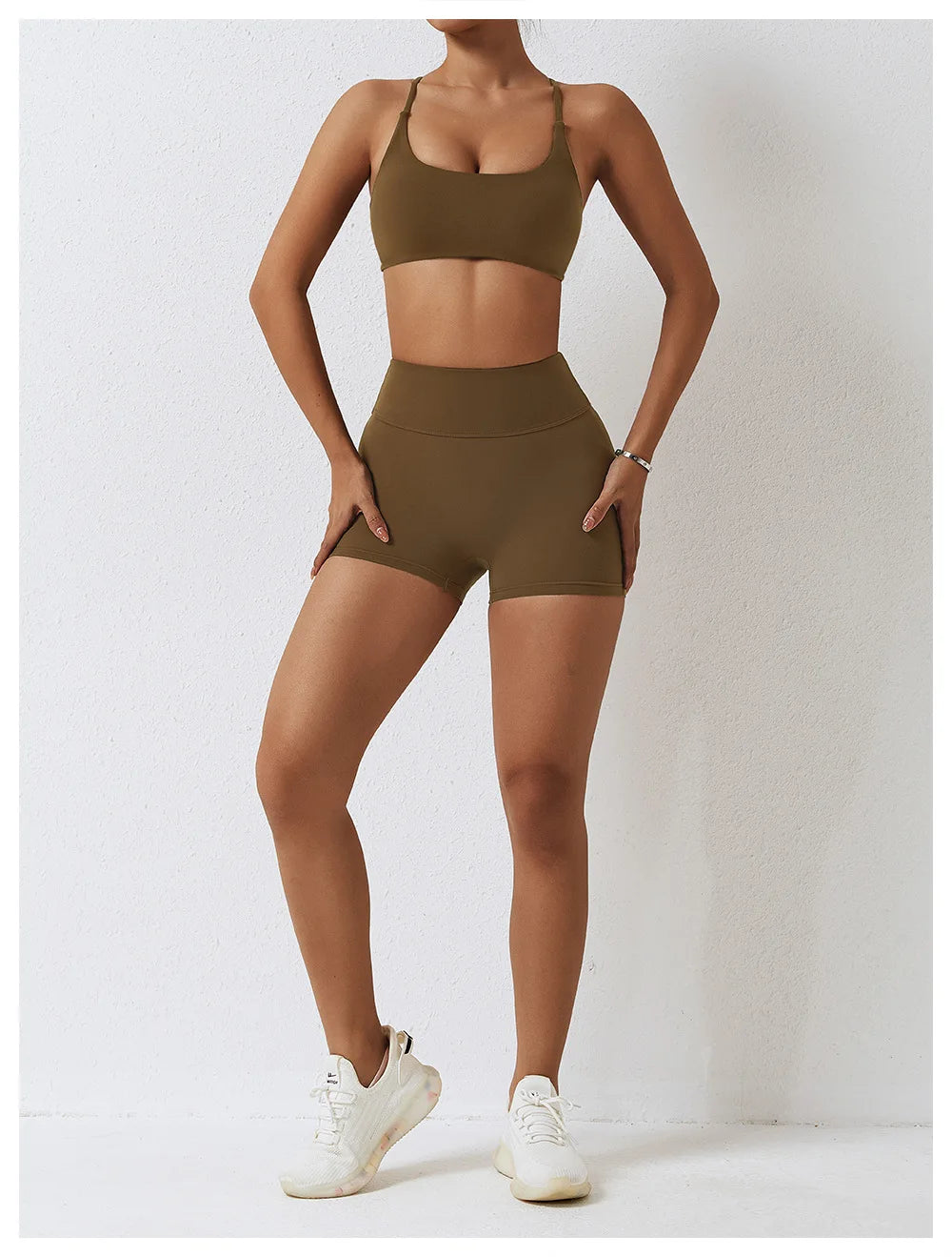 Seamless Yoga Set Workout Sportswear Gym Clothing 2Pcs Sport Sets Women