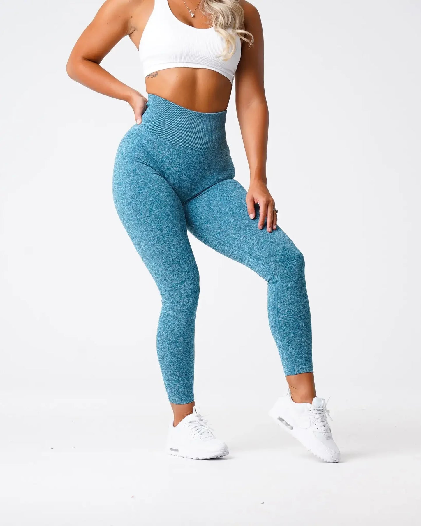 Speckled Scrunch Seamless Leggings Women Soft Workout Tights Fitness Outfits
