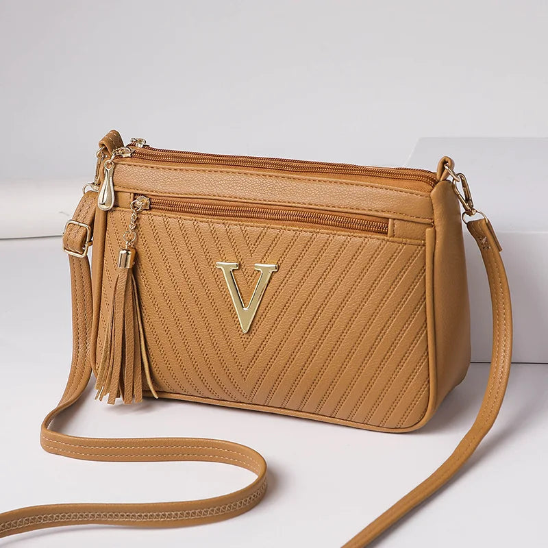 Women's Middle-aged Crossbody Bag Korean Version Fashion