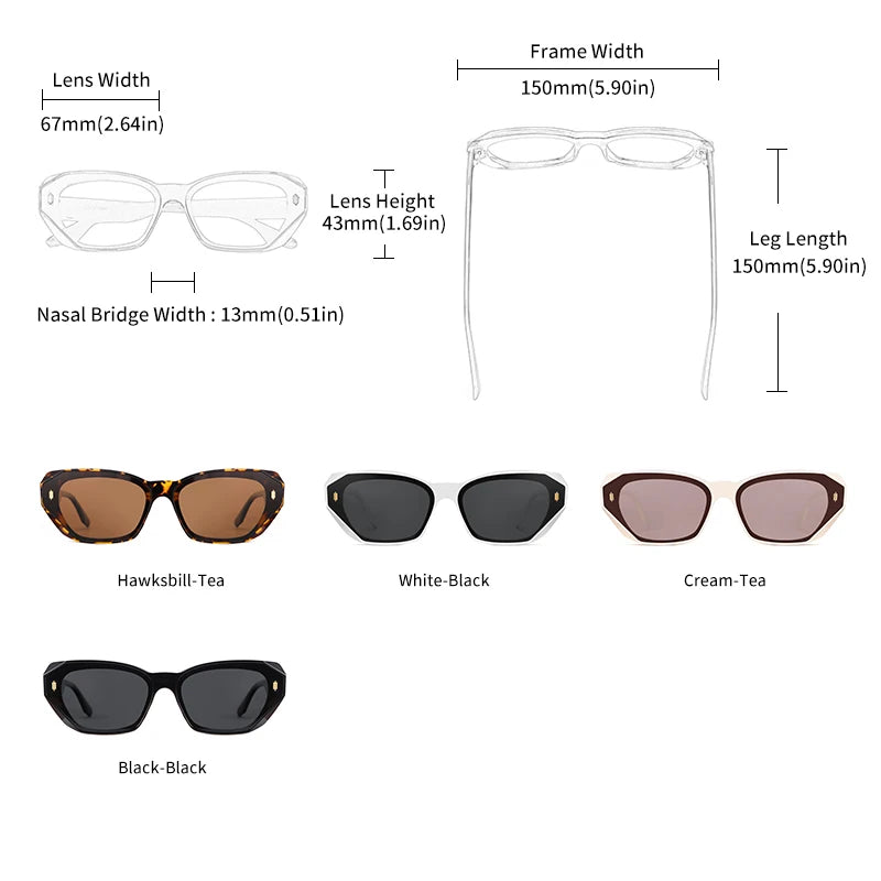 Sunglasses for Women: Fashion Outdoors  Eyewear Uv400 Ultraviolet-Proof