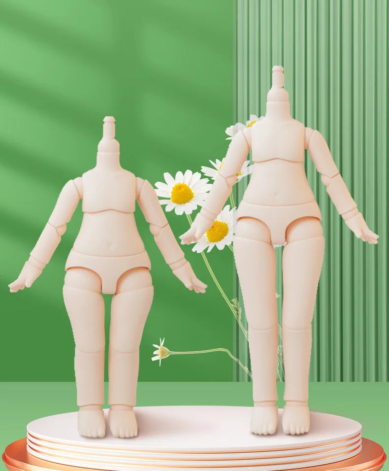 YMY 2nd Generation Doll Body Ob11 Doll Spherical Removeable Joint Body Doll For Penny, GSC, Molly, Obitsu 11, NendoroidS Head