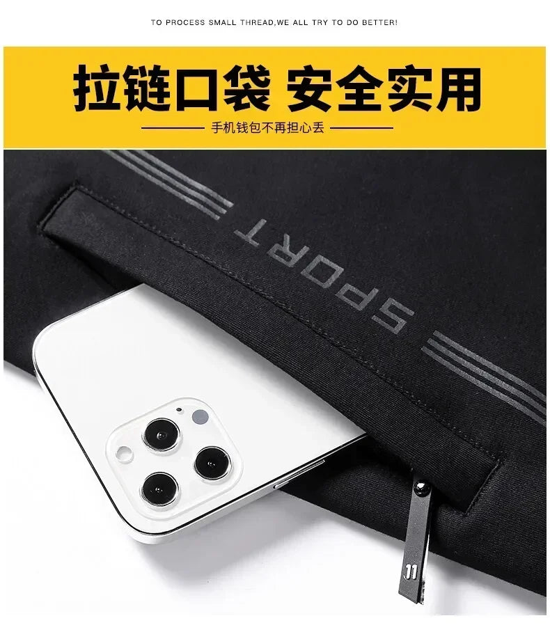 Unisex Jogging Suit MEN Plus Size 6XL 7XL 8XL Men's Tracksuit Suit New Arrive Tracksuit Mens Casual Solid Solor Sweatpant Set